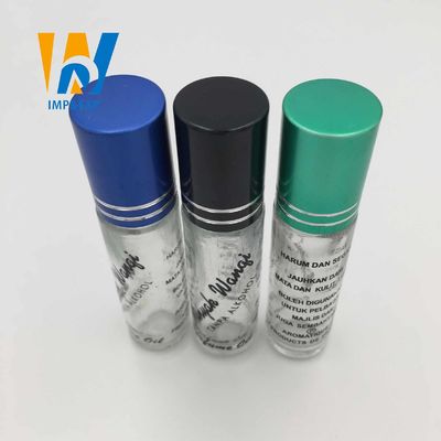 ছোট গ্লাস পারফিউম রোলার বোতল 0.27oz 8ML গ্লাস রোলারবল পারফিউম বোতলস ধারক